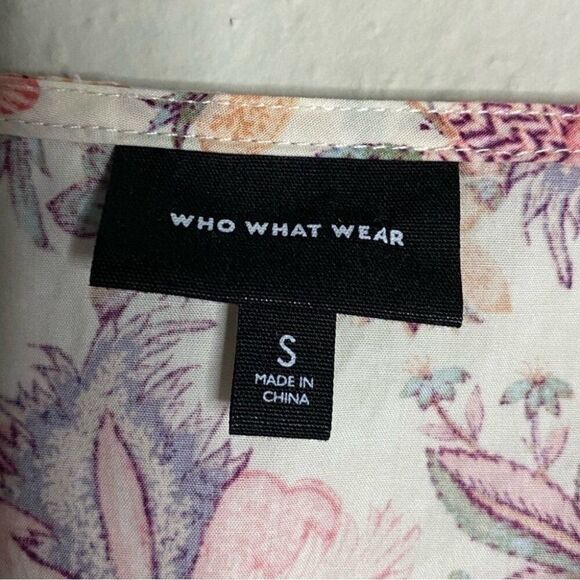 Who What Wear Tea Party Floral Midi Dress Size S - Picture 8 of 12